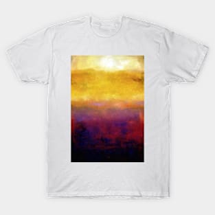 Golden Sunset on Lake Michigan T-Shirt